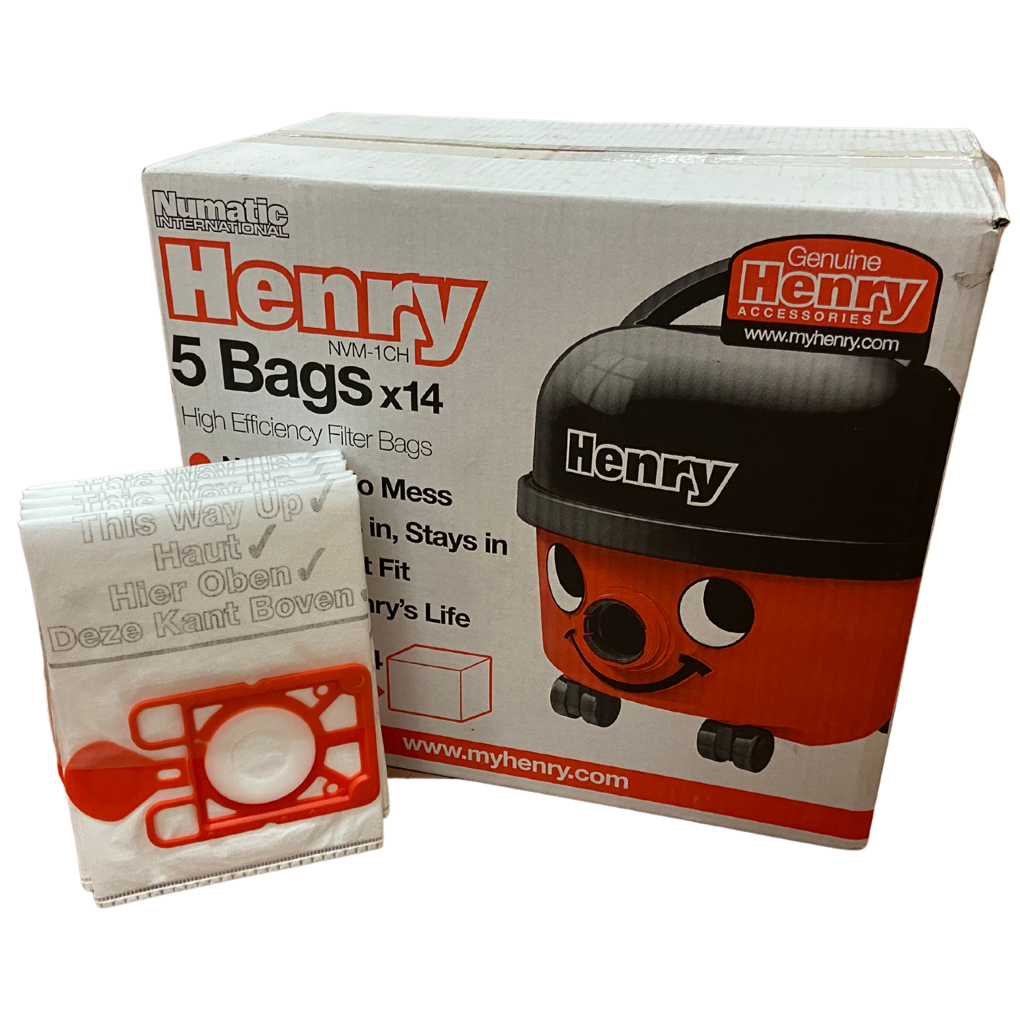Henry HepaFlo Bag Carton of 70